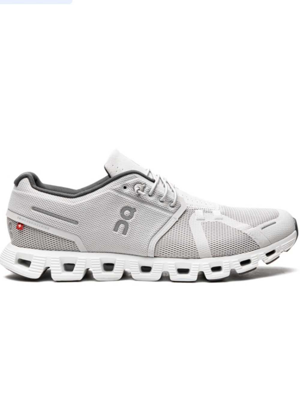 On CLOUD Sneakers Waterproof Glacier Gray Women’s Size 7